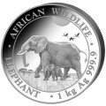 1 kilo SOMALIA ELEPHANT 2021 SHILLINGS 2 000