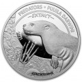 CONGO 1 oz silver Predators PTERANODON 2021 BU 20fr.
