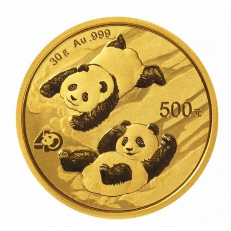 Gold CHINA PANDA 30 GR 2022 Yuan 500