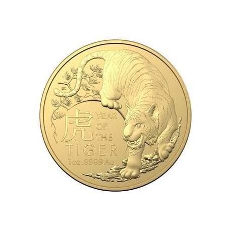 RAM 1 oz GOLD Lunar OX 2021 $100 Australia