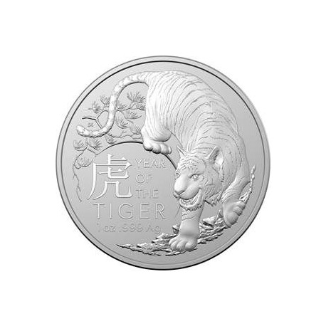 RAM 1 oz silver Lunar OX 2021 $1 Australia