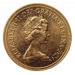 FULL GOLD SOVEREIGN 1976
