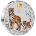+++ Australian Lunar Series III 2021 Year of the Ox 1 Kilo Silver Coin with Gold Privy Mark Mintage 338 +++