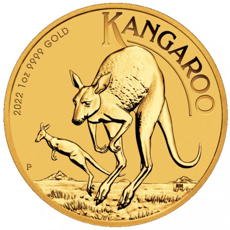 PM 1 oz GOLD NUGGET 2021 BU $100 Australia