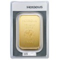 100 GRAM GOLD BAR - NEW + CERTIFICATE BLISTER & SERIAL NUMBER