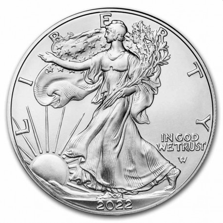 1 oz silver U.S. Silver EAGLE 2021 $1 TYPE 2