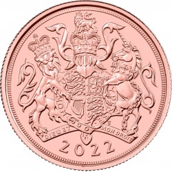 UK DOUBLE GOLD SOVEREIGN 2022