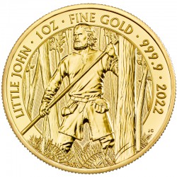 GOLD 1 oz GOLD MYTHS & LEGENDS 2022 £100 LITTLE JOHN