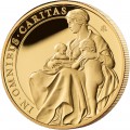 ST HELENA 1 oz GOLD The QUEEN'S VIRTUES VICTORY 2021 £100 proof VICTORIA CONCORDIA CRESCIT