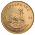 1 OZ GOLD KRUGERRAND 1981