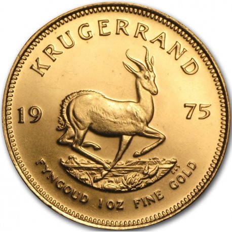 1 OZ GOLD KRUGERRAND 1975