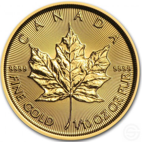 GOLD 1/10 oz GOLD MAPLE LEAF