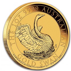 PM 1 oz GOLD SWAN 2020 $100
