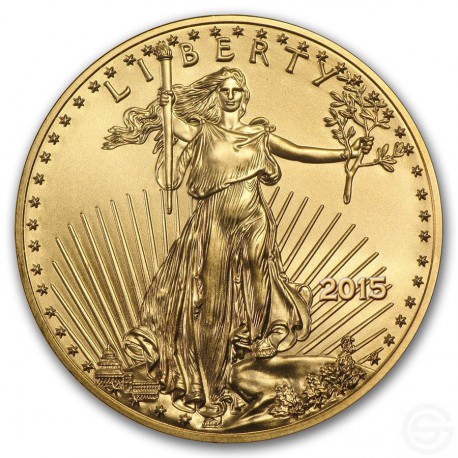 1/10 oz GOLD EAGLE 2015