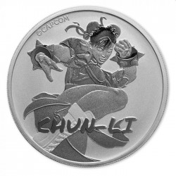PM 1oz silver STREET FIGHTER 2022 CHUN LI $1 Australia