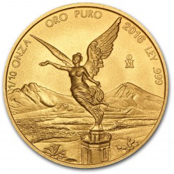 Mexico 1/10 oz gold LIBERTAD 2016 BU