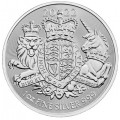 U.K. 1 oz silver The ROYAL ARMS 2021 £2