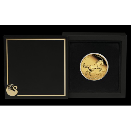 +++ Perth Mint Australian Brumby 2021 1oz Gold Proof Coin +++