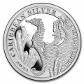 1 oz silver Caribbean Seahorse 2021 Barbados $1