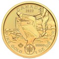 Canada Gold Klondike Gold Rush 1 oz 2021 in essay card $200