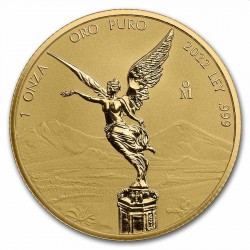 Mexico 1 oz GOLD LIBERTAD 2022 REVERSE PROOF
