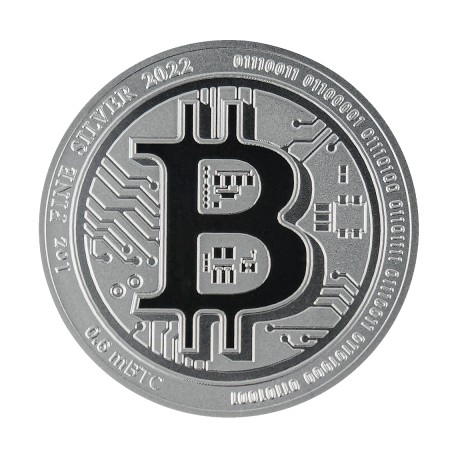 Niue 21 oz silver BITCOIN 2022