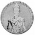 1 oz silver STAR WARS 2021 The MANDALORIAN $2 BU