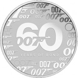 Perth Mint JAMES BOND 007 2022 1oz SILVER BULLION COIN $1