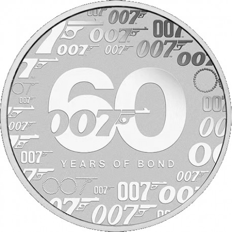 Perth Mint JAMES BOND 007 2022 1oz SILVER BULLION COIN $1