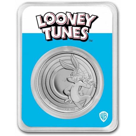 Samoa 1 oz silver BUGS BUNNY 2022 $5 BU 