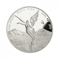 MEXICO 1/10 oz LIBERTAD 2021 BU PRE-SALE