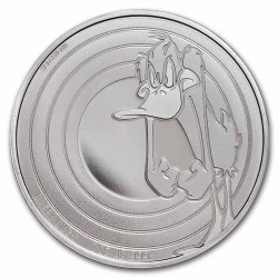 Samoa 1 oz silver DAFFY DUCK 2022 $5 BU 