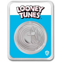 Samoa 1 oz silver DAFFY DUCK 2022 $5 BU in card