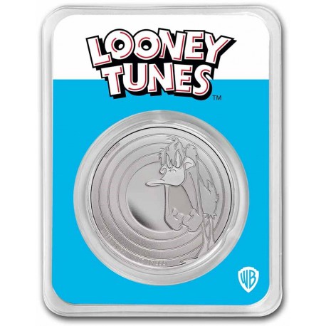 Samoa 1 oz silver BUGS BUNNY 2022 $5 BU in card