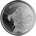  1 oz silver Cameroon MANDRILL 2020 CFA500