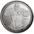 1 oz silver GORILLA CONGO 2021 CFA 5000