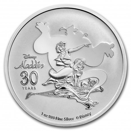 1 oz silver ALADDIN 2023 bu $2 Niue