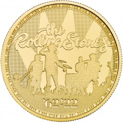 U.K. 1 oz GOLD Music Legends 2022 BU £100 THE ROLLING STONES 60th Anniversary