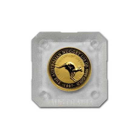 1/10 oz gold NUGGET 1996 KANGAROO $15 bu