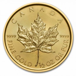 Gold Maple Leaf 1/2 oz gold