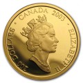 CANADA 1/2 oz gold Raven Haida Mask 1997 Proof $200