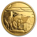 CANADA 1/2 oz gold Raven Haida Mask 1997 Proof $200