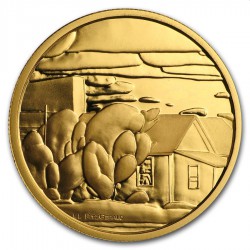 CANADA 1/2 oz gold Arts Commem (Fitzgerald) 2003 Proof $200