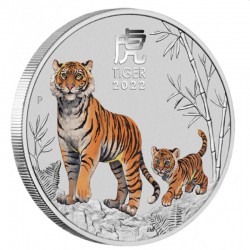 PM Lunar 3 TIGER 1 kilo silver 2022 BU $30 Australia
