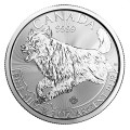 1 oz silver WOLF 2018 Predators