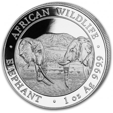 1 oz silver SOMALIA ELEPHANT 2020