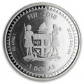 1 oz silver PACIFIC DOLAR 2018 FIJI $1 