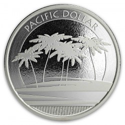 1 oz silver PACIFIC DOLAR 2018 FIJI $1