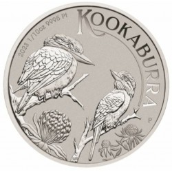 Perth Mint 1/10 oz PLATINUM KOOKABURRA 2023 BU $15