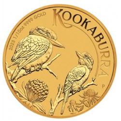 PM 1/10 oz gold KOOKABURRA 2023 $15 